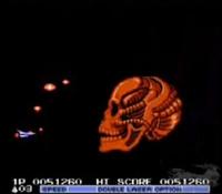 une photo d'Ã©cran de Gradius 2 sur Nintendo Nes